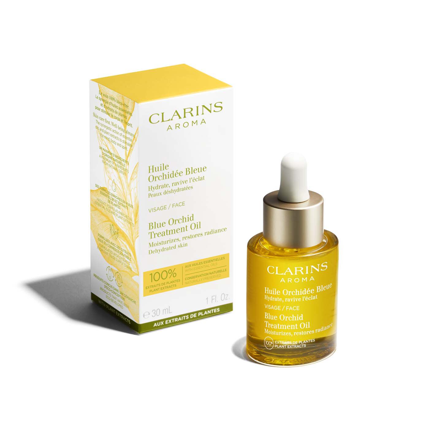 Gesichtsol Huile Orchidee Bleue feuchtigkeitsarme Haut CLARINS