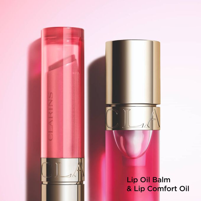 Lip Comfort Oil und Lip Oil Balm von Clarins: Ein Duo an Lippenprodukten f&uuml;r ultimative Lippenpflege und Hydration.