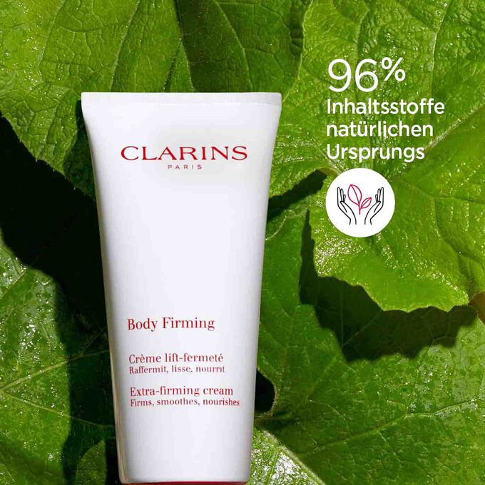 Body Firming Crème lift-fermeté 200ml mit Info. Dass 96% Inhaltsstoffe natürlichen Ursprungs sind