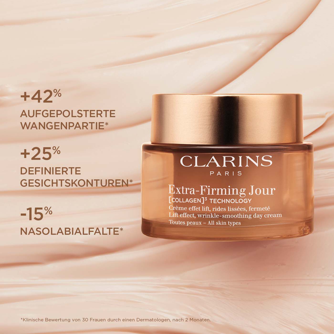 【新品未使用】CLARINS Extra-Firming Jour 50mL Extra-Firming Jour Toutes Peaux - Straffende Tagescreme für das