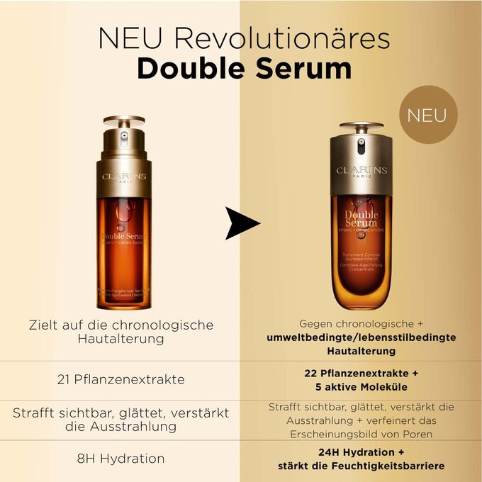 Double Serum - Ganzheitliches Gesichtspflege-Konzentrat für jugendliche Haut