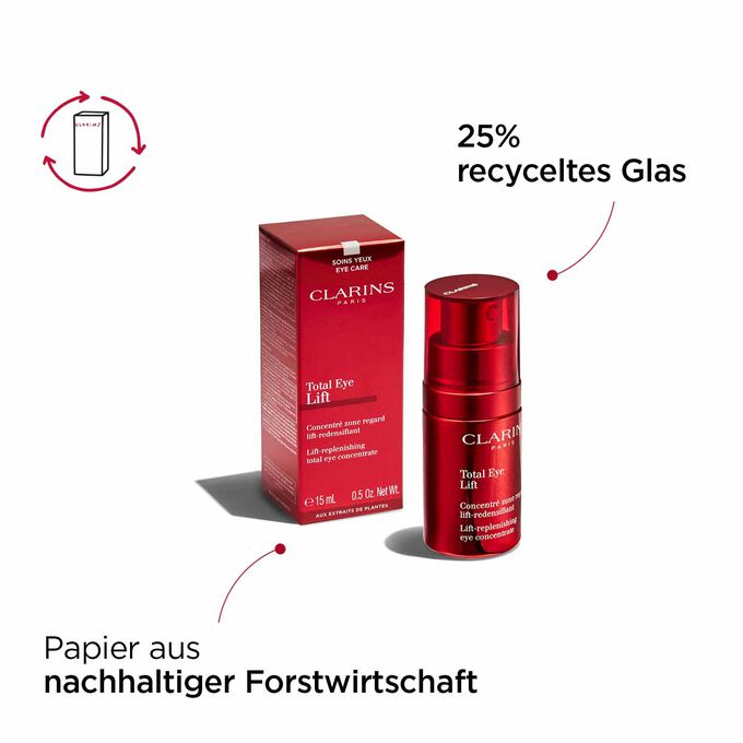 Total Eye Lift mit Verpackung aus nachhaltiger Forstwirtschaft