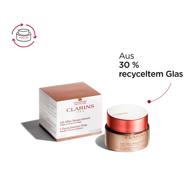 Lift-Affine Masque Intensif Glastiegel teilweise aus recyceltem Glas hergestellt