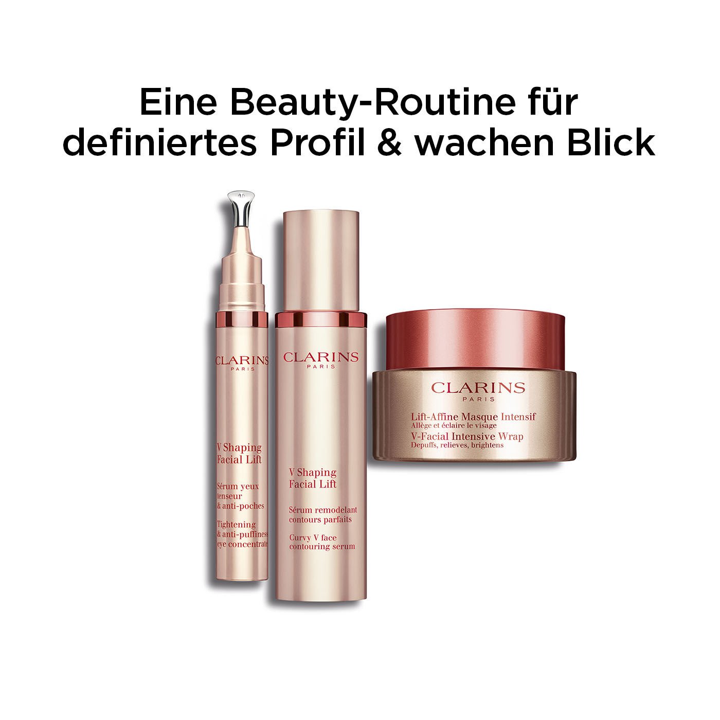 V Shaping Facial Lift - Vserum zur Profiloptimierung | CLARINS®