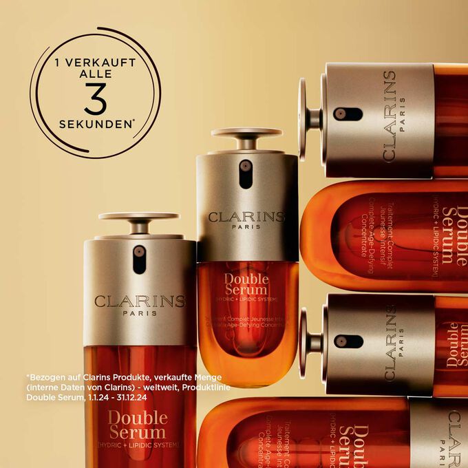 Double Serum - Ganzheitliches Gesichtspflege-Konzentrat für  