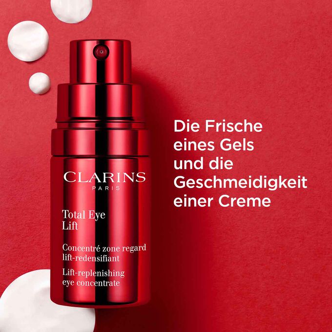 Total Eye Lift frisches Gel und glättende Cremetextur in einem