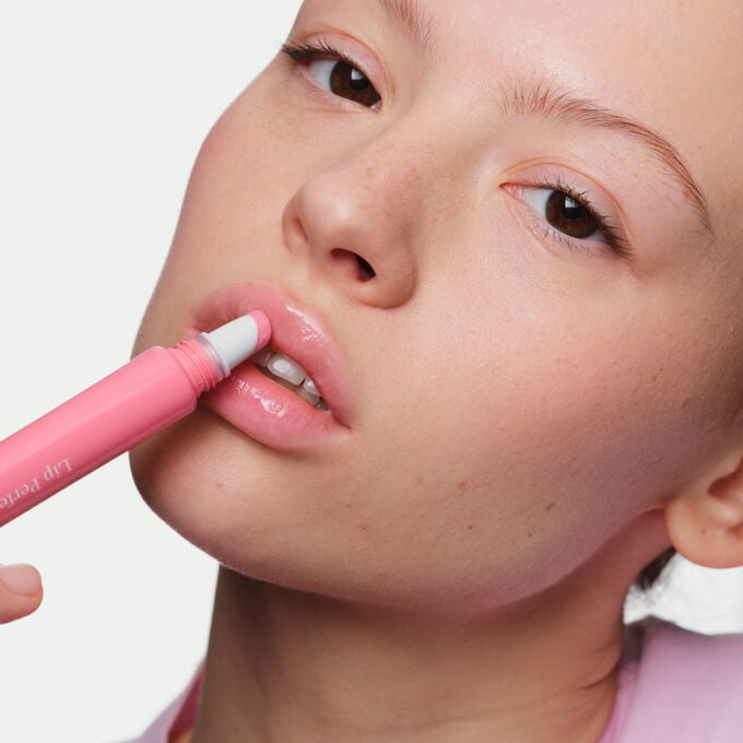 Lip Perfector 01 rose shimmer - Lippen-Makeup mit Glanz-Finish