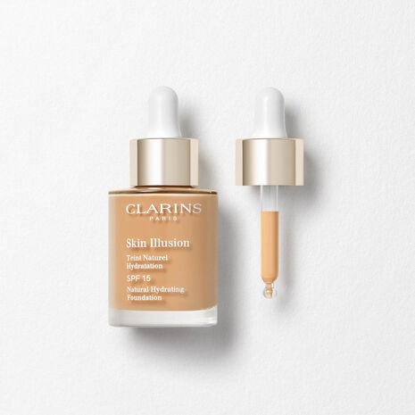 Skin Illusion - Feuchtigkeit spendende Foundation für einen natürlichen Teint SPF 15