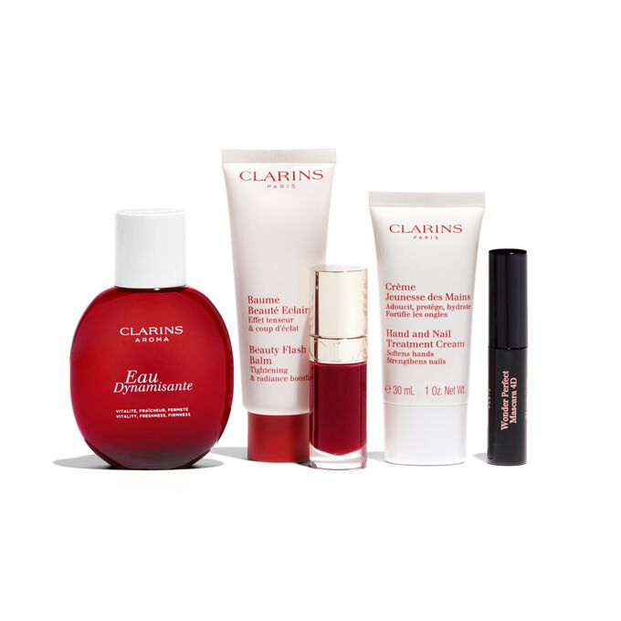 Clarins Pflege- und Makeup Ikonen