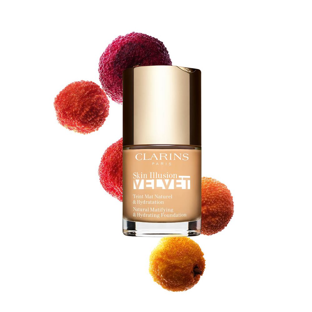 Skin Illusion Velvet 105N - Natürlich mattierende &amp; Feuchtigkeit spendende Foundation