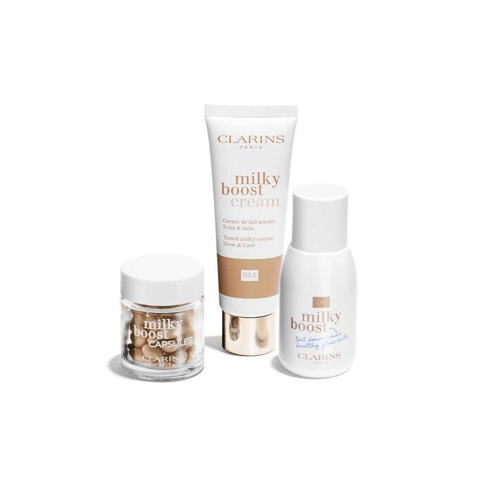 Milky Boost Capsules - Getöntes Teint perfektionierendes Fluid