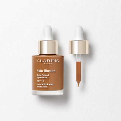 Skin Illusion 118.5N - Feuchtigkeit spendende Foundation für einen natürlichen Teint SPF 15