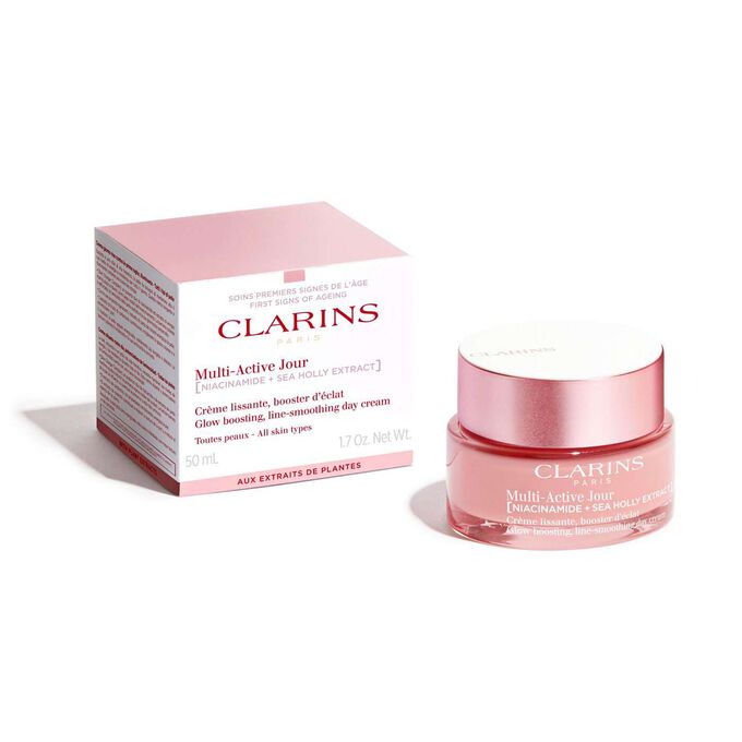 Multi-Active Crème Jour Toutes peaux - Glättende Tagescreme für das Gesicht, Booster für mehr Ausstrahlung für jeden Hauttyp