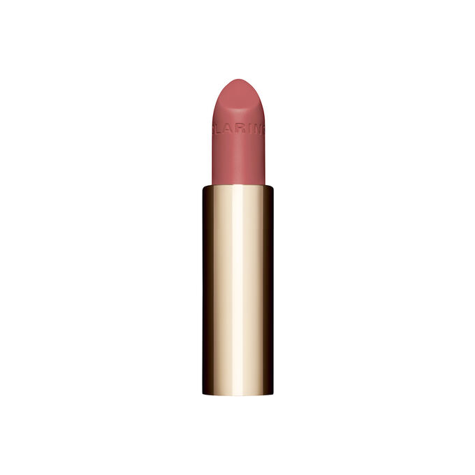 Refill des roten Lippenstifts Joli Rouge in Shade 759 V von Clarins, der das nachhaltige und elegante Design veranschaulicht