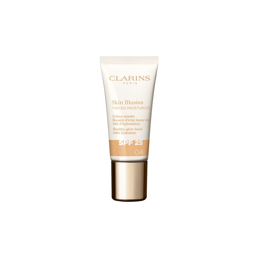 15 ml-Tube des Clarins Skin Illusion Tinted Moisturizer mit SPF, Farbton 05