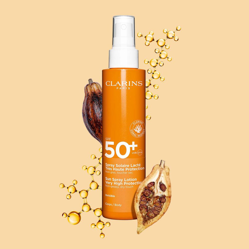 Spray Solaire Lacté Très Haute Protection SPF 50+ - Sonnenschutz-Milch Körper-Spray SPF 50+