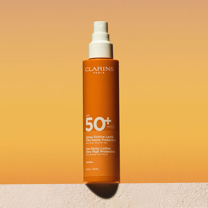 Spray Solaire Lacté Très Haute Protection SPF 50+ - Sonnenschutz-Milch Körper-Spray SPF 50+