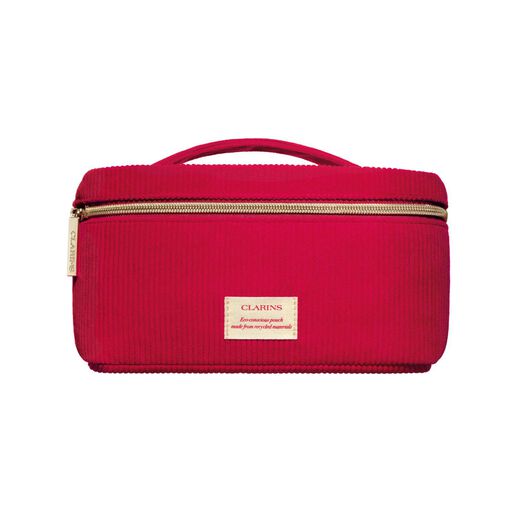 Rote Kosmetiktasche