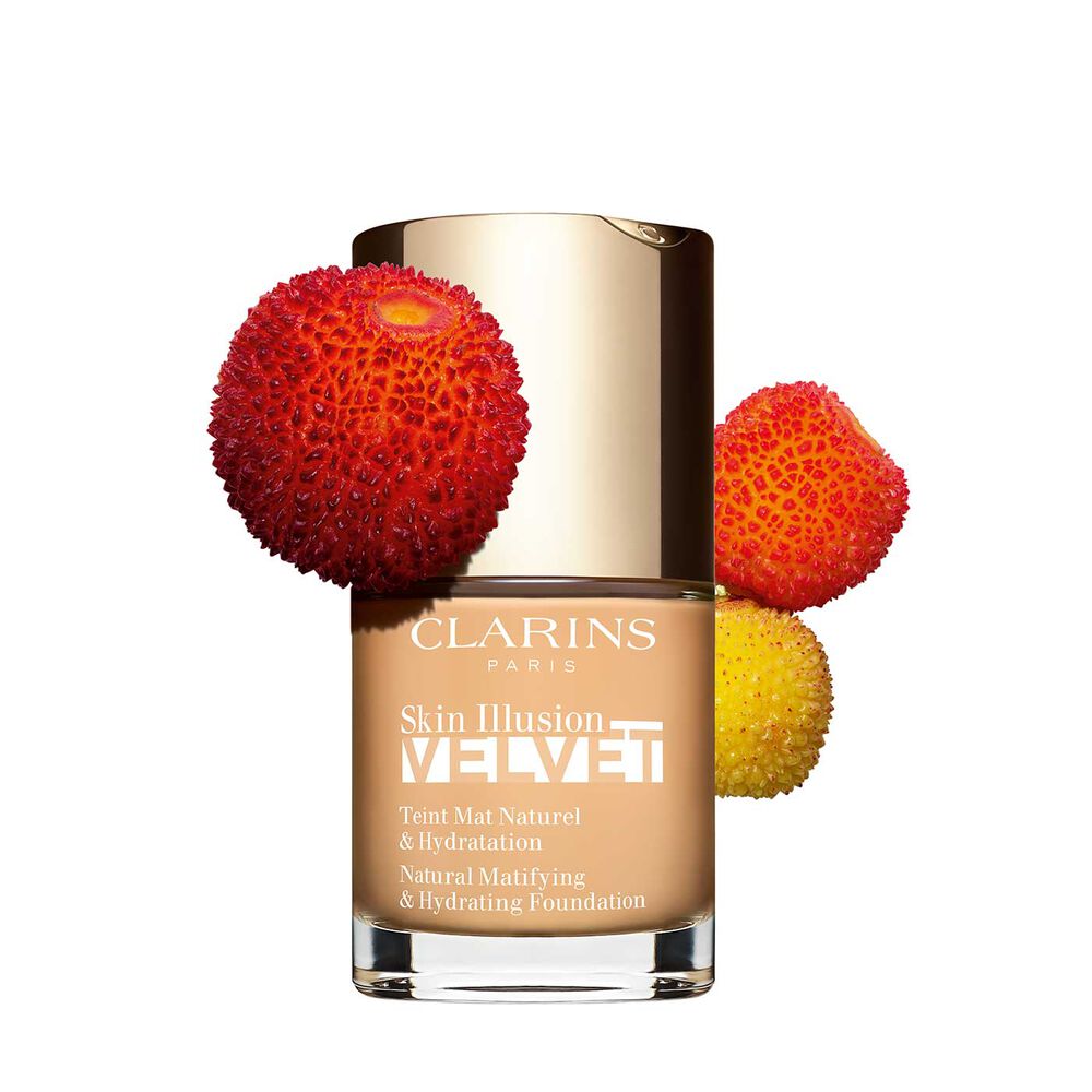 Skin Illusion Velvet 105N - Natürlich mattierende &amp; Feuchtigkeit spendende Foundation