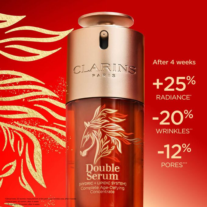 Double Serum Chinese New Year 2026 - Ganzheitliches Gesichtspflege-Konzentrat f&uuml;r jugendliche Haut