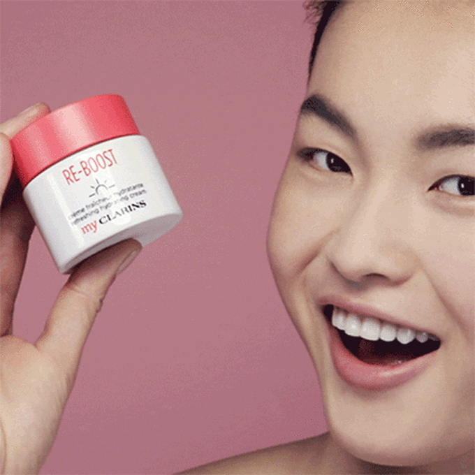 My Clarins RE-BOOST refreshing hydrating cream - Erfrischender Moisturizer
