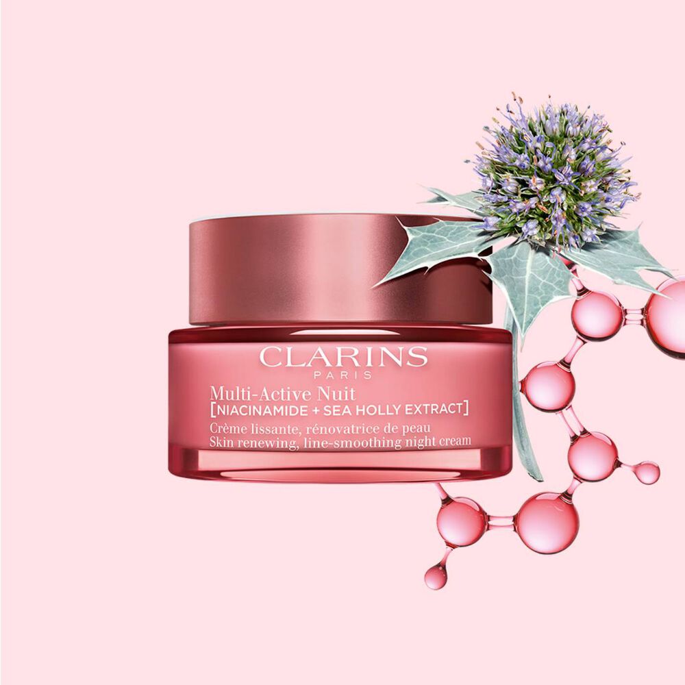Multi-Active Crème Nuit Peaux sèches - Glättende, hauterneuernde Nachtcreme für das Gesicht für trockene Haut