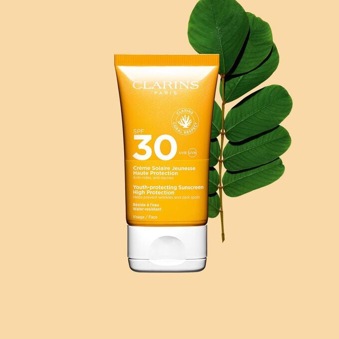 Crème Solaire Jeunesse Haute Protection SPF 30 - Sonnenschutz-Creme mit Anti-Falten-Wirkung für das Gesicht SPF 30