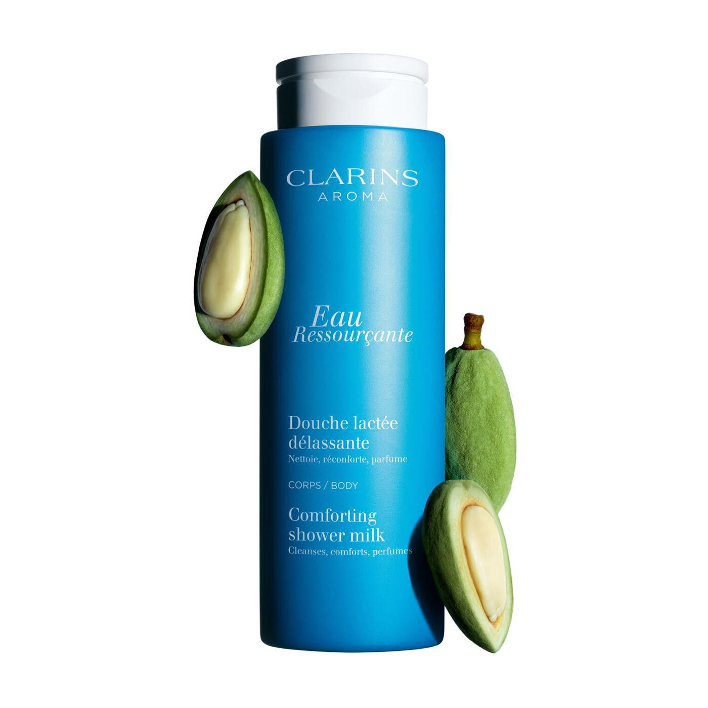 cijfer Darts condoom Eau Ressourçante Douche lactée délassante - Entspannende Duschmilch |  CLARINS®