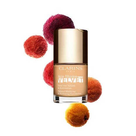Skin Illusion Velvet 105N - Natürlich mattierende & Feuchtigkeit spendende Foundation