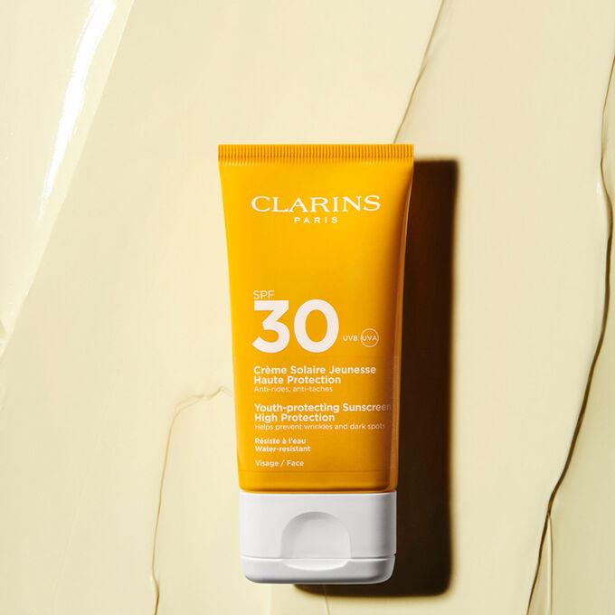 Crème Solaire Jeunesse Haute Protection SPF 30 - Sonnenschutz-Creme mit Anti-Falten-Wirkung für das Gesicht SPF 30