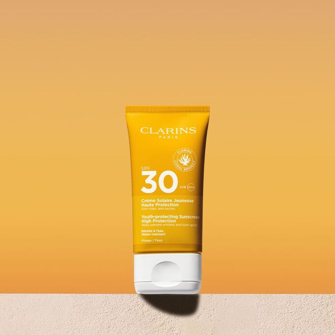Crème Solaire Jeunesse Haute Protection SPF 30 - Sonnenschutz-Creme mit Anti-Falten-Wirkung für das Gesicht SPF 30