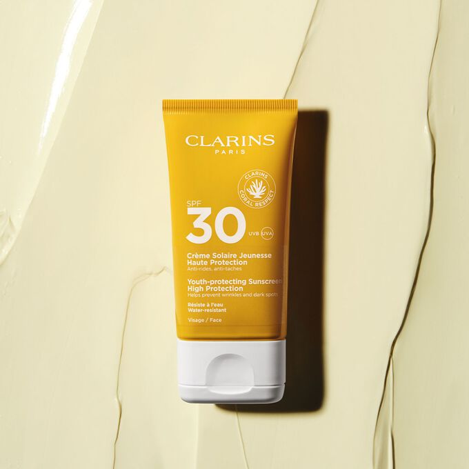 Crème Solaire Jeunesse Haute Protection SPF 30 - Sonnenschutz-Creme mit Anti-Falten-Wirkung für das Gesicht SPF 30