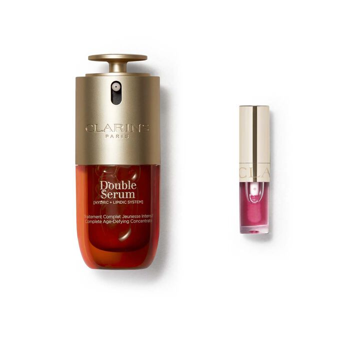Anti-Aging-Pflegeset &ndash; Double Serum &amp; Lip Comfort Oil