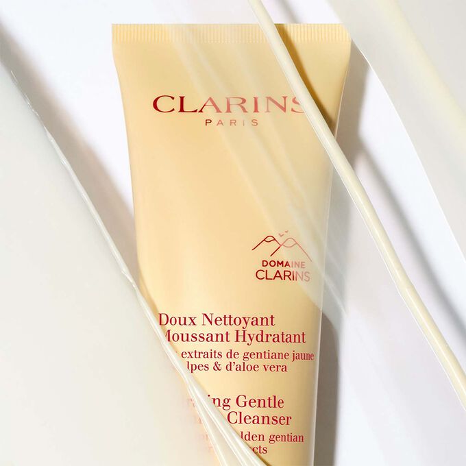 Doux Nettoyant Moussant Hydratant - Feuchtigkeit spendender Reinigungsschaum für normale bis trockene Haut