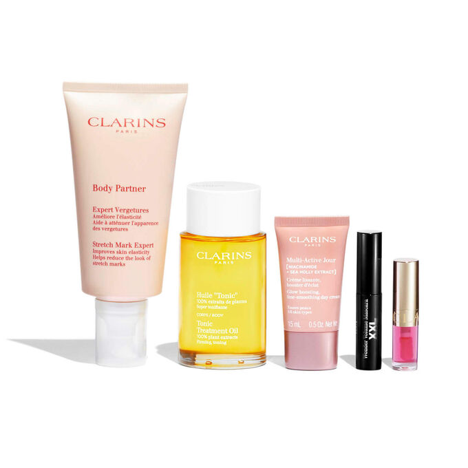 Schöne Schwangerschaft - ein Set mit Pflege &amp; Makeup