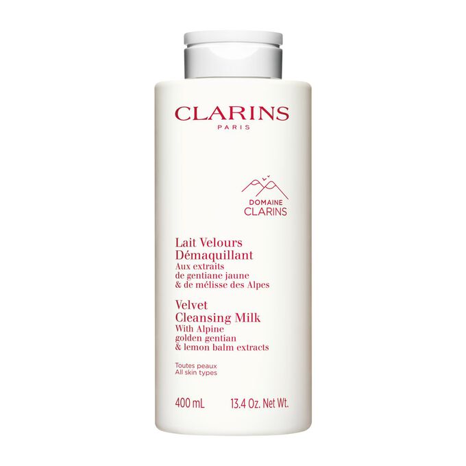 Die nachf&uuml;llbare Reinigungsmilch von Clarins bietet eine nachhaltige und effektive L&ouml;sung f&uuml;r eine sanfte Reinigung.