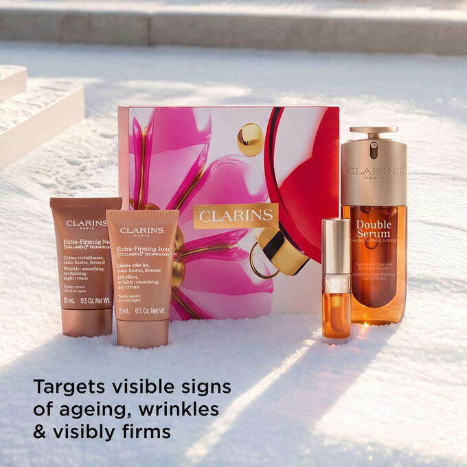 Anti-Aging-Gesichtspflege-Set &ndash; Double Serum &amp; Extra-Firming