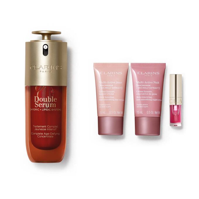 Anti-Aging Gesichtspflege-Set &ndash; Double Serum &amp; Multi-Active