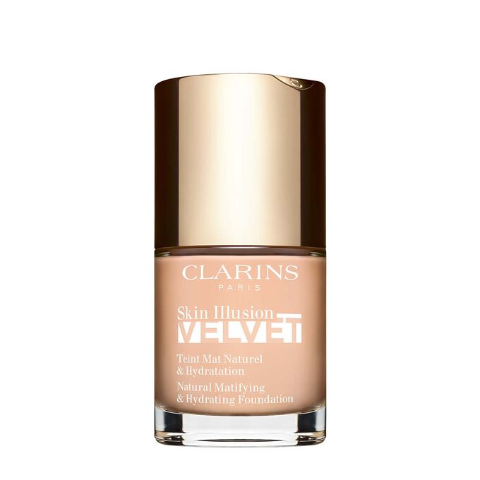 Skin Illusion Velvet 100C- Natürlich mattierende &amp; Feuchtigkeit spendende Foundation