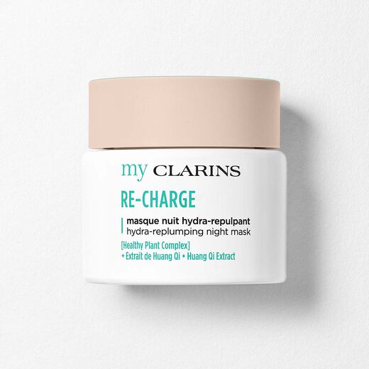 RE-CHARGE hydra-replumping night mask - Feuchtigkeit spendende, aufpolsternde Nachtmaske f&uuml;r das Gesicht