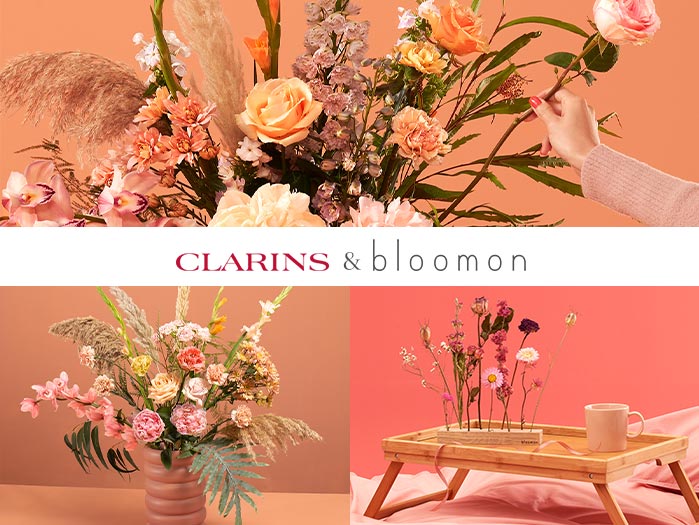 Clarins X Bloomon Clarins X Bloomon