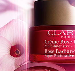 Tiegel Anti-Age Crème Rose Lumière mit Hibiscus-Blüte