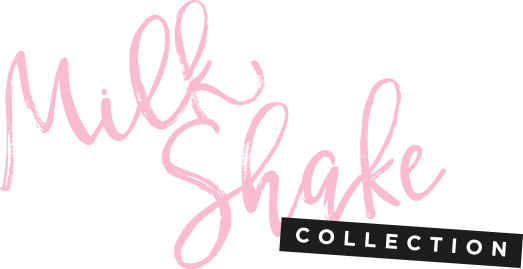Model und Logo Milk Shake Collection