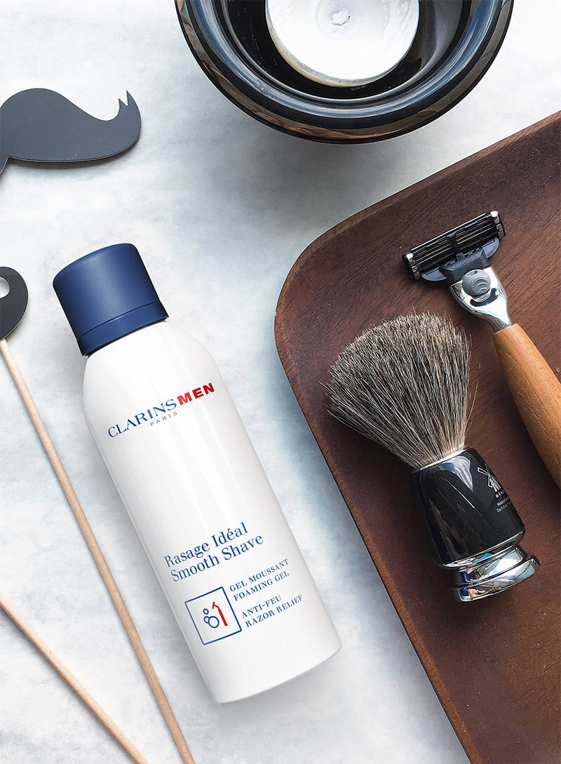 Clarins Tipps für eine sanfte Rasur