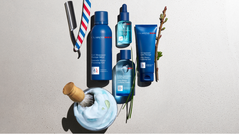 Shaving routine products Shaving routine products