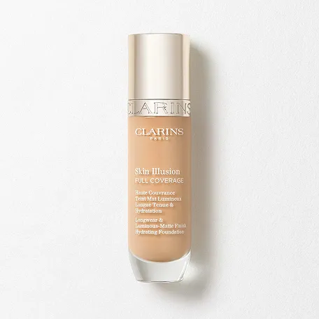 Packshot Skin Illusion Full Coverage Foundation, die hohe Deckkraft und ein leuchtend-mattes Finish bietet