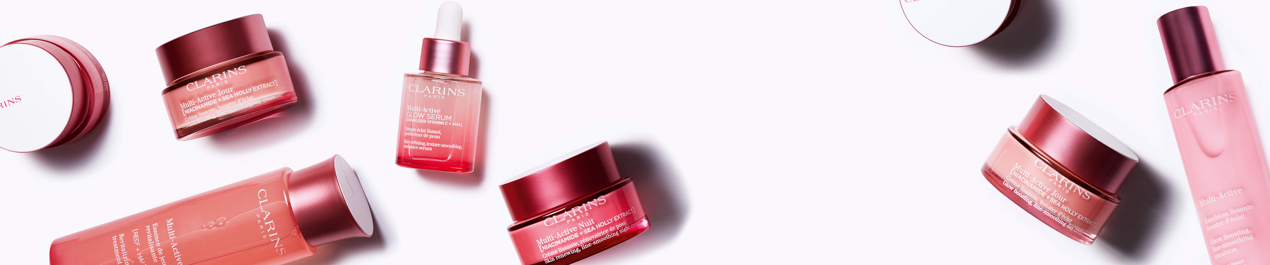 Kollektion der Pflegelinie Multi-Active