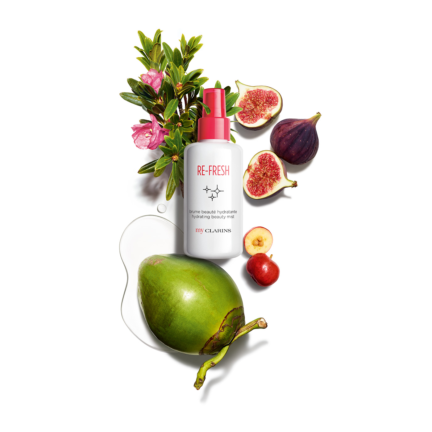 My Clarins&nbsp;RE-FRESH Hydrating Beauty Mist - Feuchtigkeit spendender Beauty-Nebel
