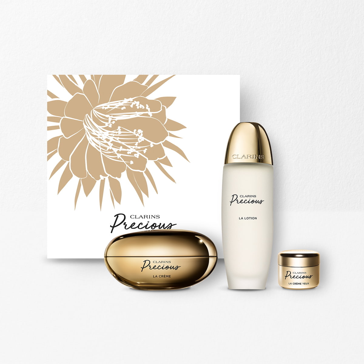 Clarins Precious - Pflegeset mit La Cr&egrave;me