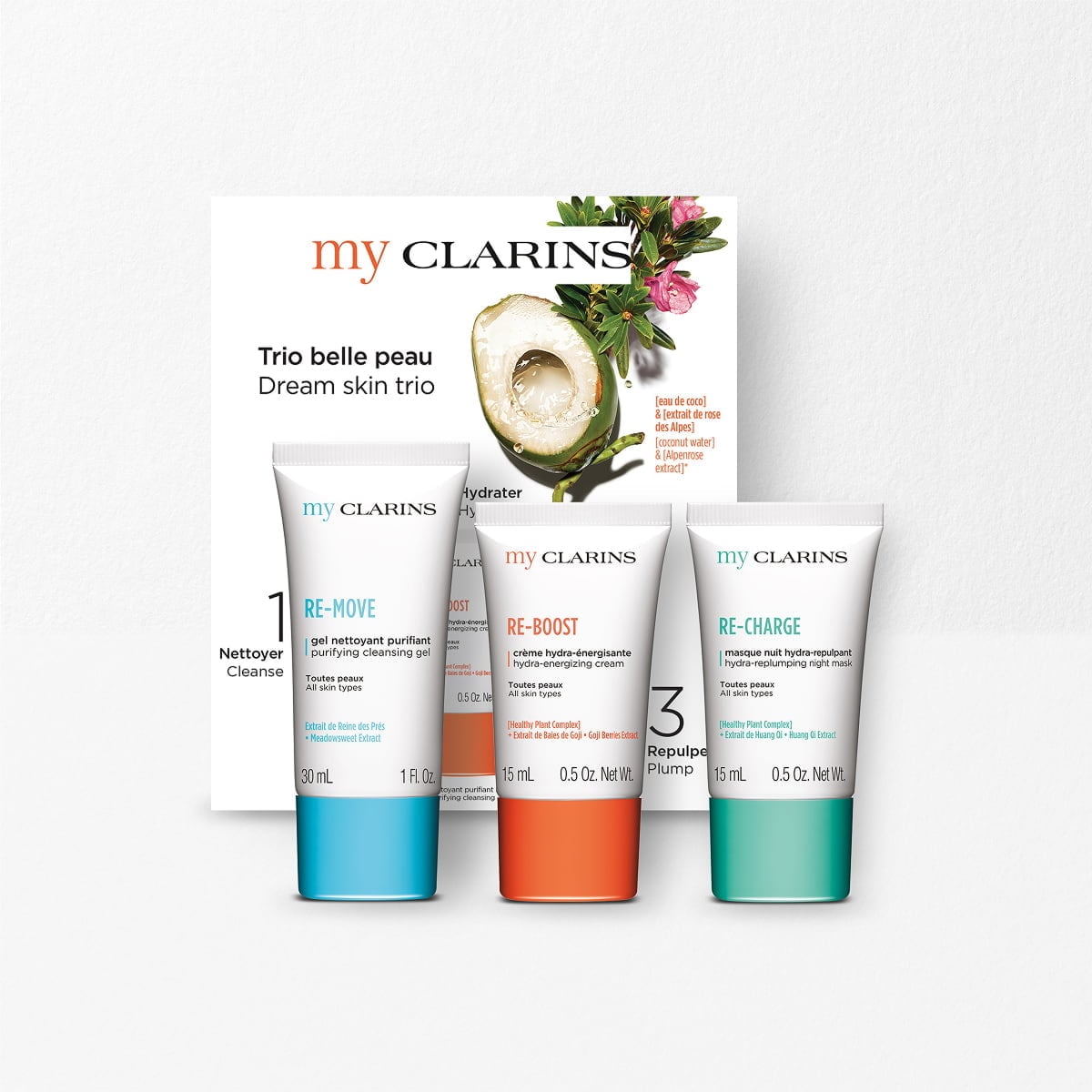 MyClarins-Trio f&uuml;r junge Haut